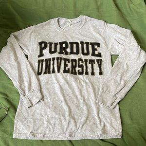 Purdue women long sleeve t-shirt size S